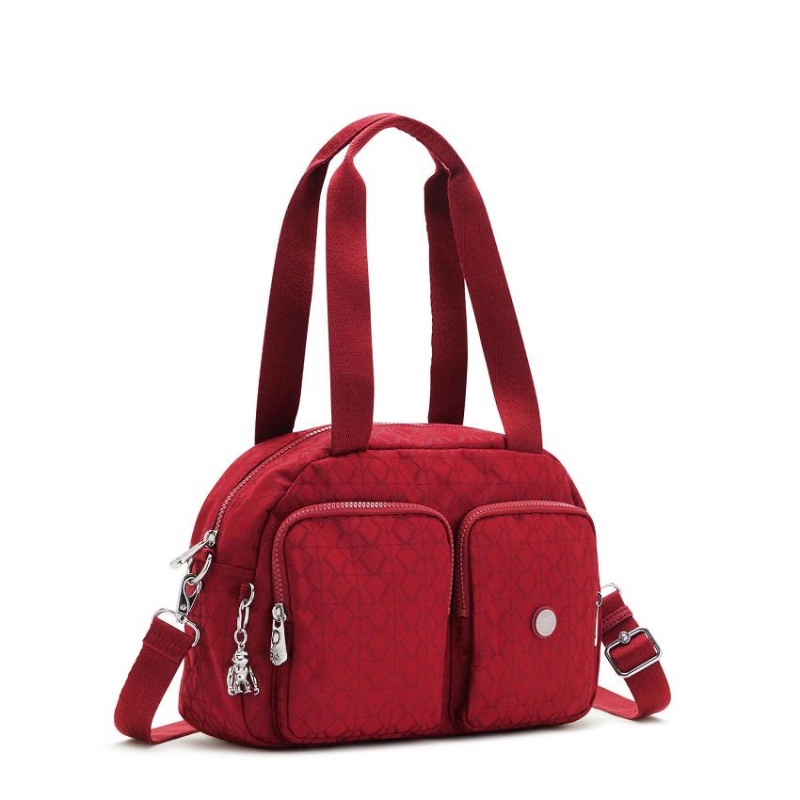 Red Kipling Cool Defea Crossbody Bags | UAE-K1539F