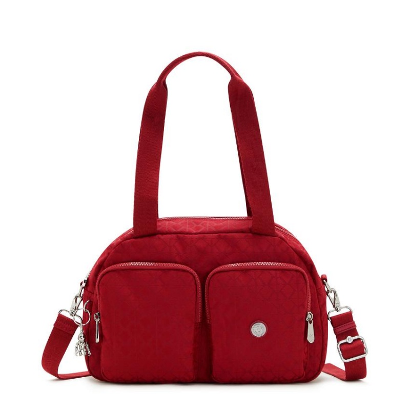 Red Kipling Cool Defea Crossbody Bags | UAE-K1539F