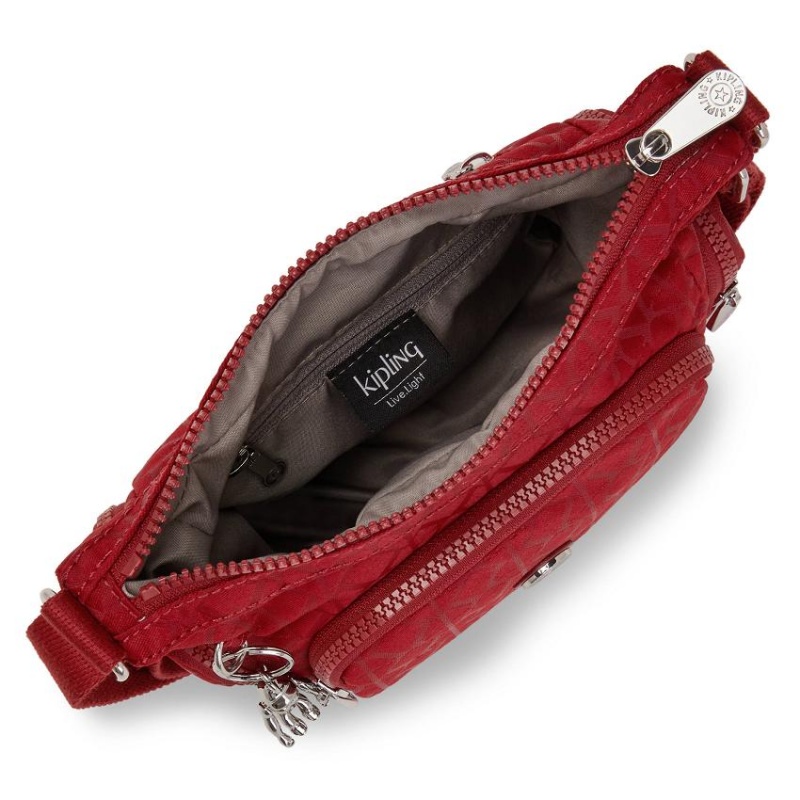 Red Kipling Gabbie Mini Crossbody Bags | UAE-K1577N