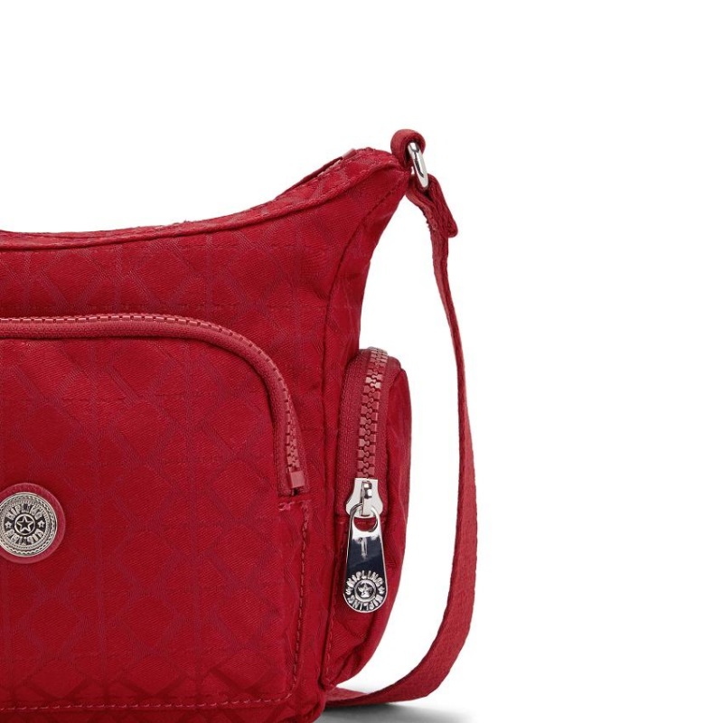 Red Kipling Gabbie Mini Crossbody Bags | UAE-K1577N