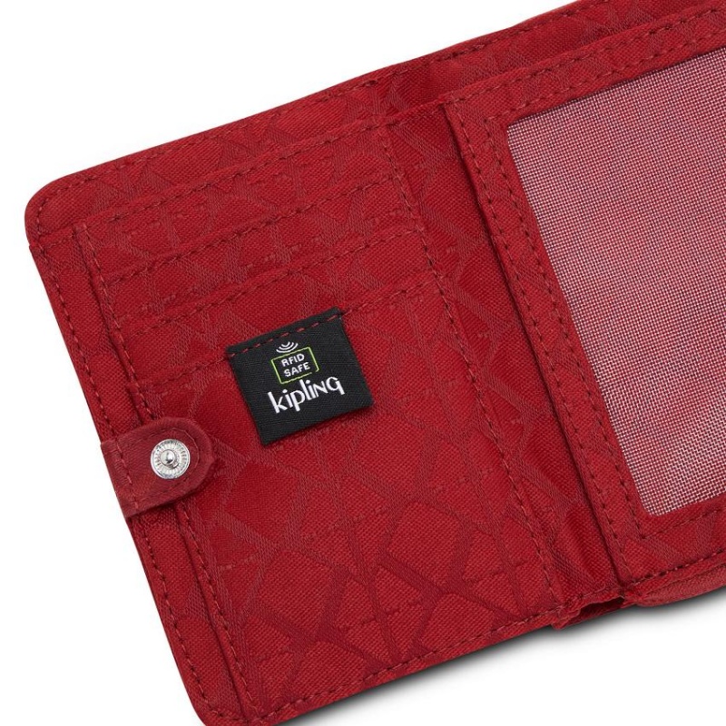 Red Kipling Money Love Wallets | UAE-K1182M