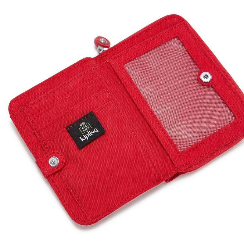 Red Kipling Money Love Wallets | UAE-K1184M