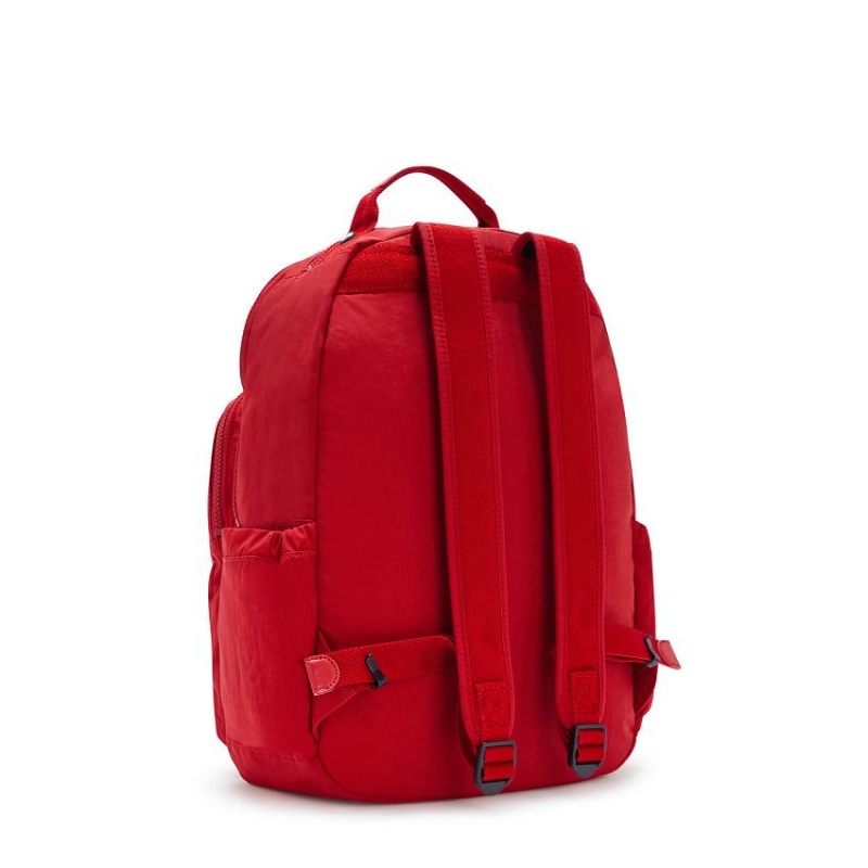 Red Kipling Seoul Large Backpacks | UAE-K2191N