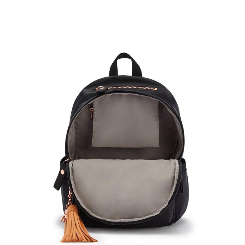 Rose Black Kipling Delia Fashion Backpacks | UAE-K1260D