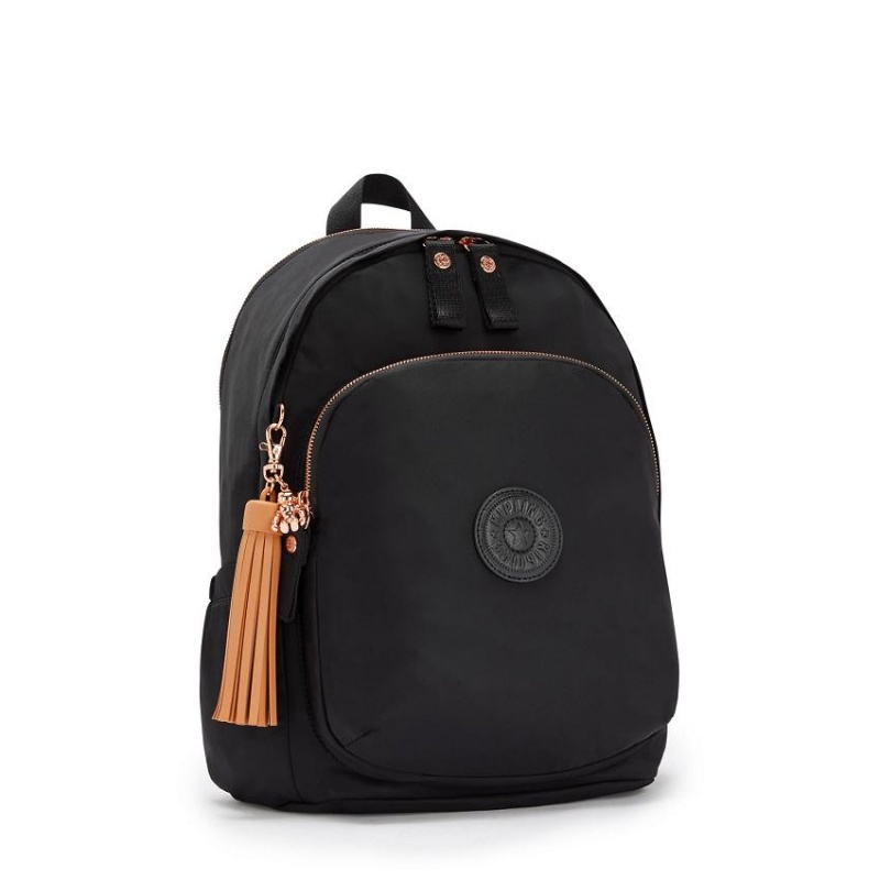 Rose Black Kipling Delia Medium Fashion Backpacks | UAE-K1264L