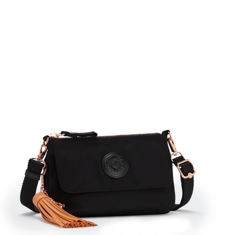 Rose Black Kipling Etka Shoulder Bags | UAE-K1959O