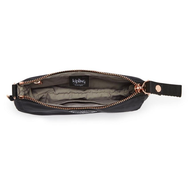 Rose Black Kipling Etka Shoulder Bags | UAE-K1959O