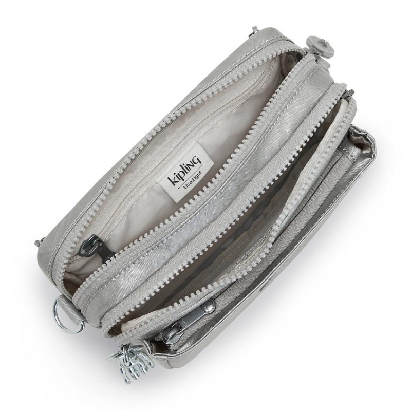 Silver Kipling Abanu Multi Crossbody Bags | UAE-K1479S