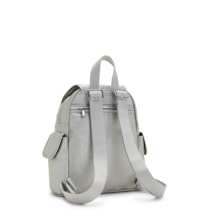 Silver Kipling City Pack Mini Fashion Backpacks | UAE-K1209T