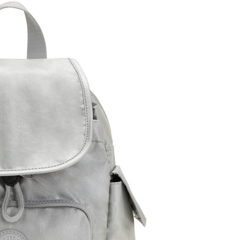 Silver Kipling City Pack Mini Fashion Backpacks | UAE-K1209T