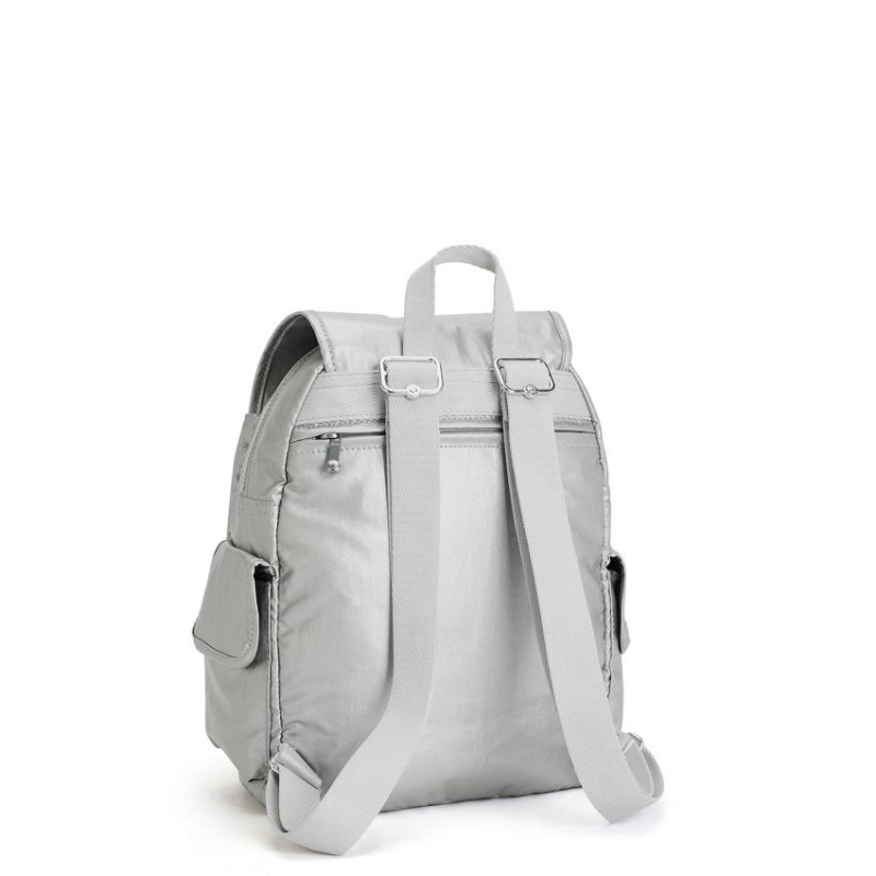 Silver Kipling City Pack Small Fashion Backpacks | UAE-K1221Z