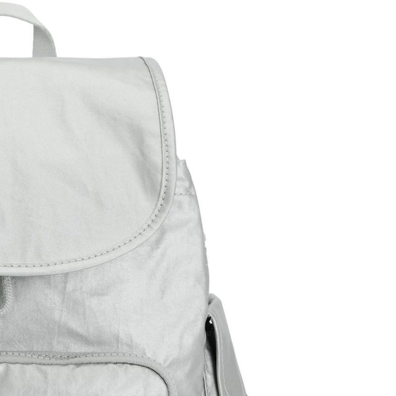 Silver Kipling City Pack Small Fashion Backpacks | UAE-K1221Z