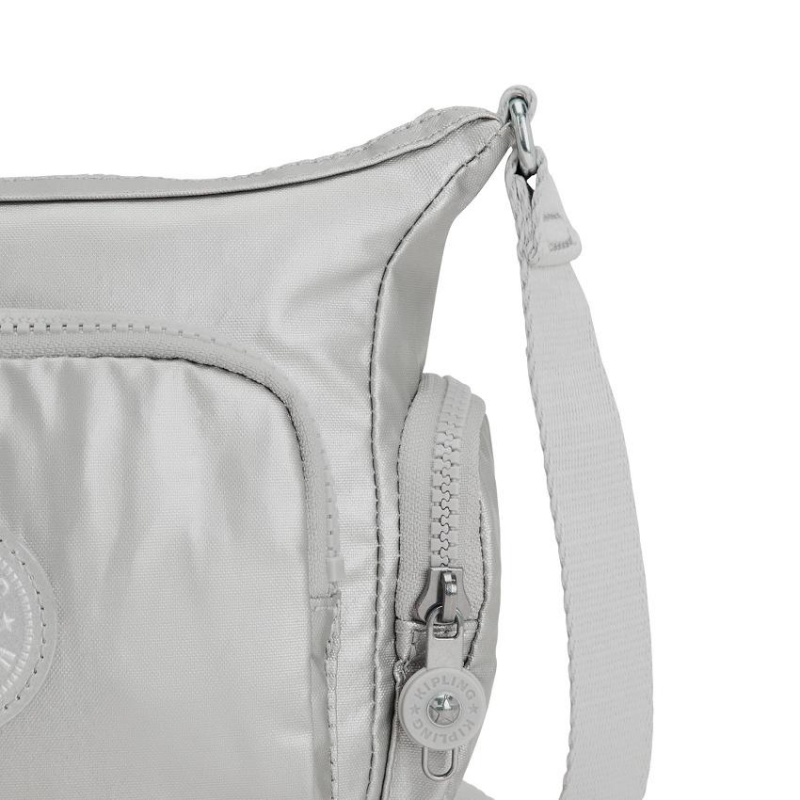 Silver Kipling Gabbie Mini Crossbody Bags | UAE-K1573Z