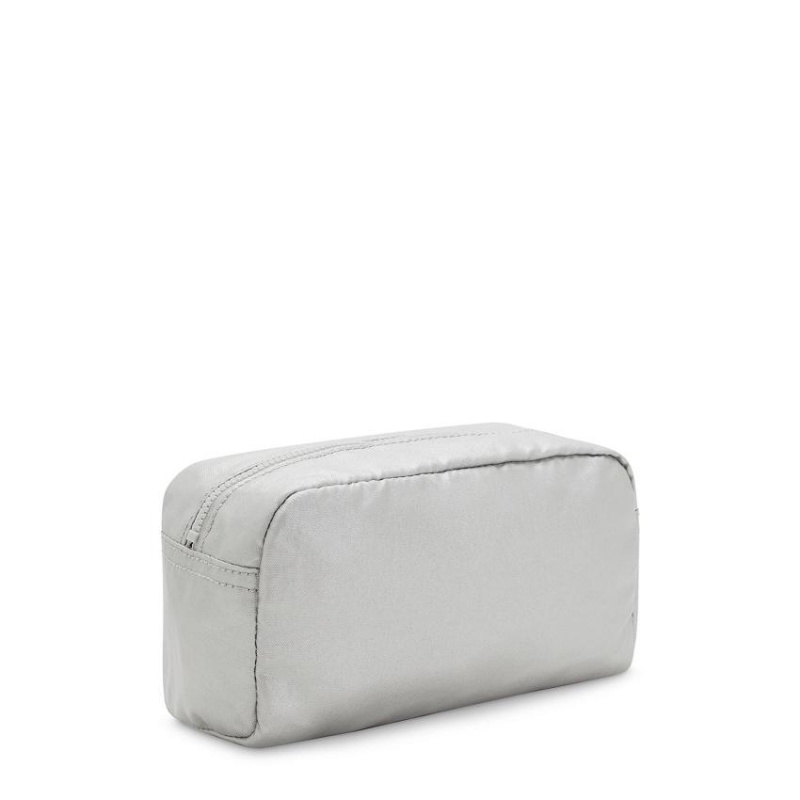 Silver Kipling Gleam Makeup Bags | UAE-K1137N