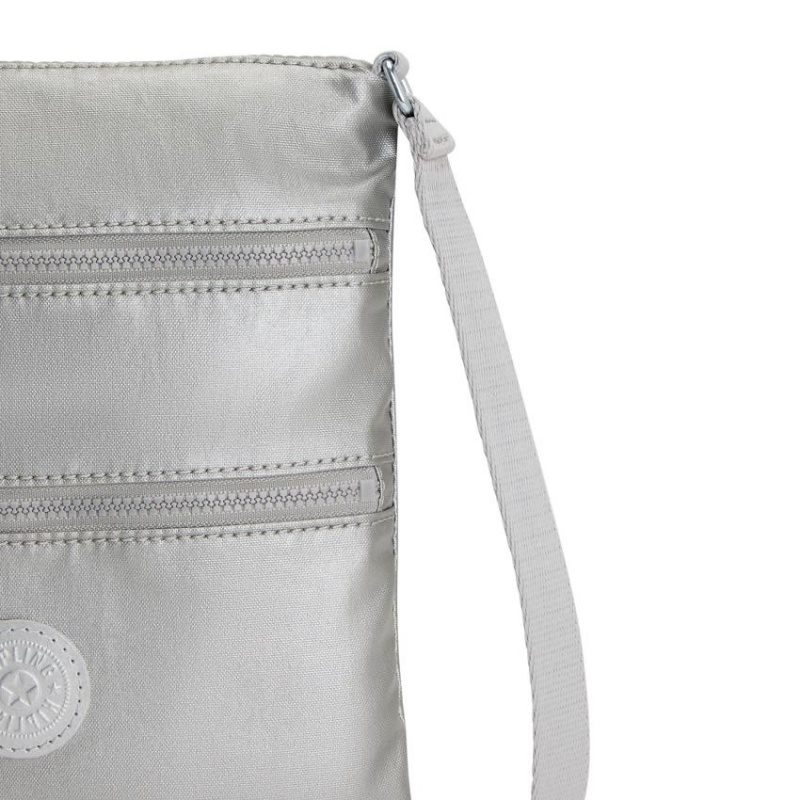 Silver Kipling Keiko Crossbody Bags | UAE-K1633U