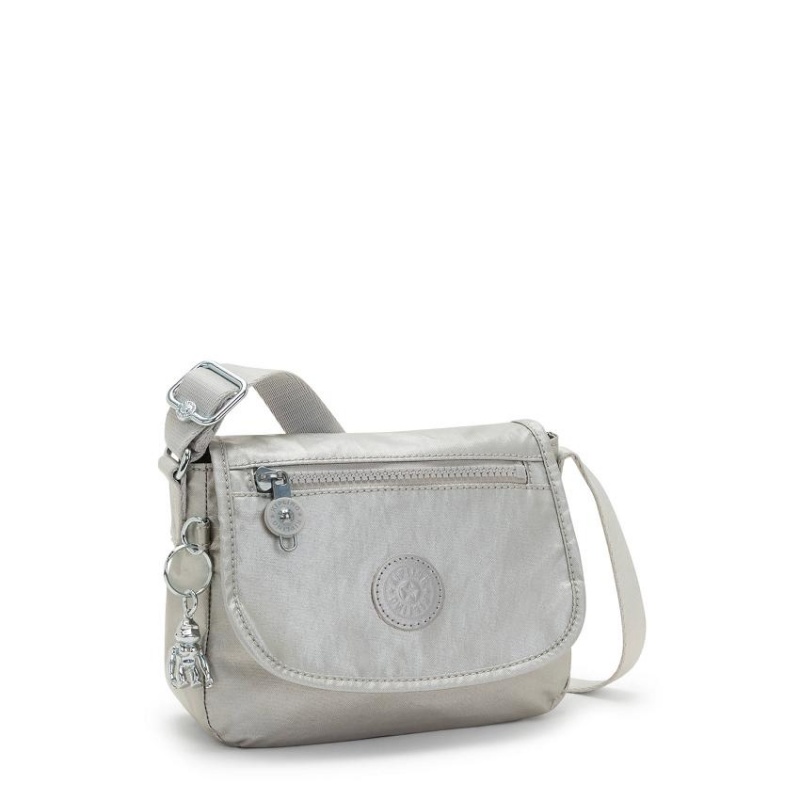 Silver Kipling Sabian Crossbody Bags | UAE-K1685G