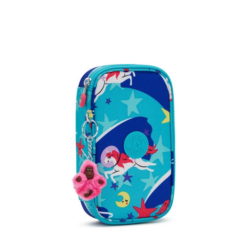 Turquoise Kipling 50 Pens Pencil Cases | UAE-K2137S