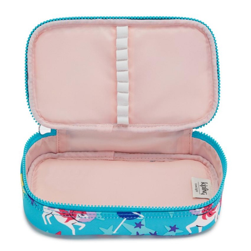 Turquoise Kipling 50 Pens Pencil Cases | UAE-K2137S