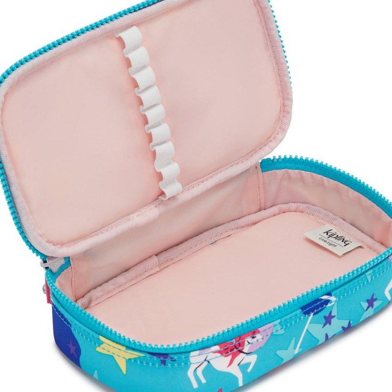 Turquoise Kipling 50 Pens Pencil Cases | UAE-K2137S