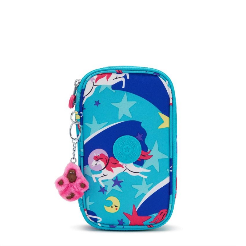 Turquoise Kipling 50 Pens Pencil Cases | UAE-K2137S