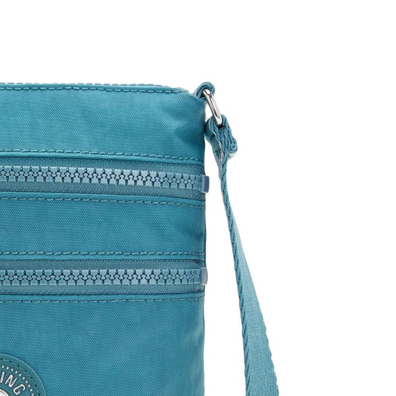 Turquoise Kipling Alvar Extra Small Crossbody Bags | UAE-K1494D