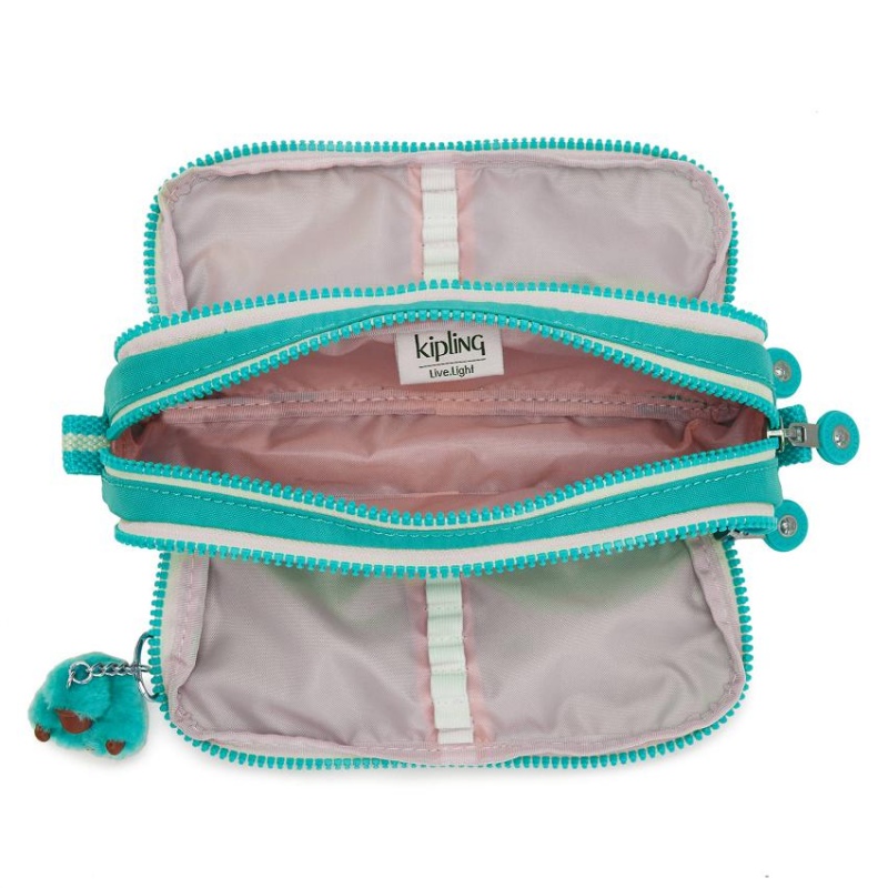 Turquoise Kipling Gitroy Makeup Bags | UAE-K1135V