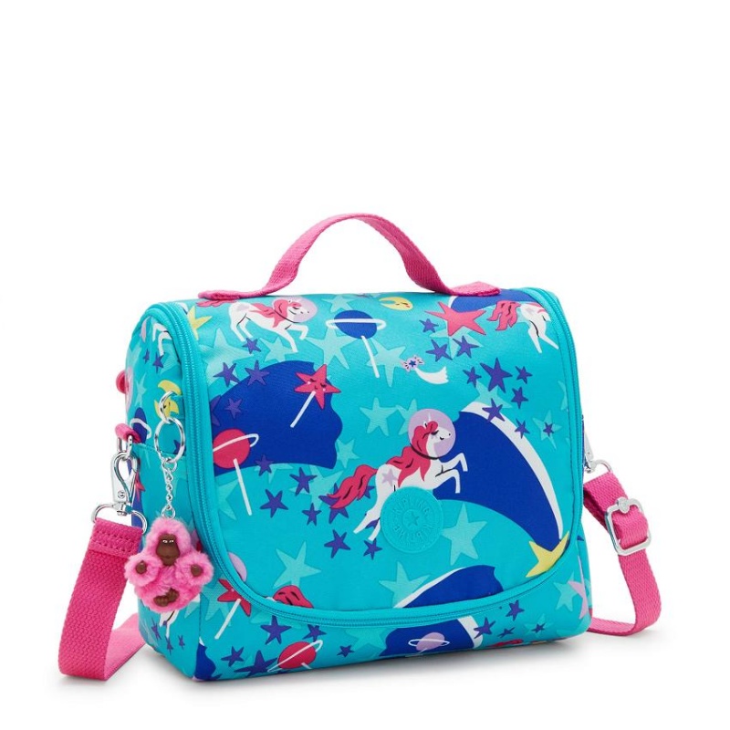 Turquoise Kipling New Kichirou Lunch Bags | UAE-K2121F