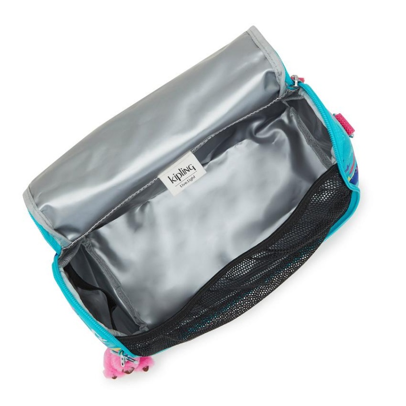 Turquoise Kipling New Kichirou Lunch Bags | UAE-K2121F