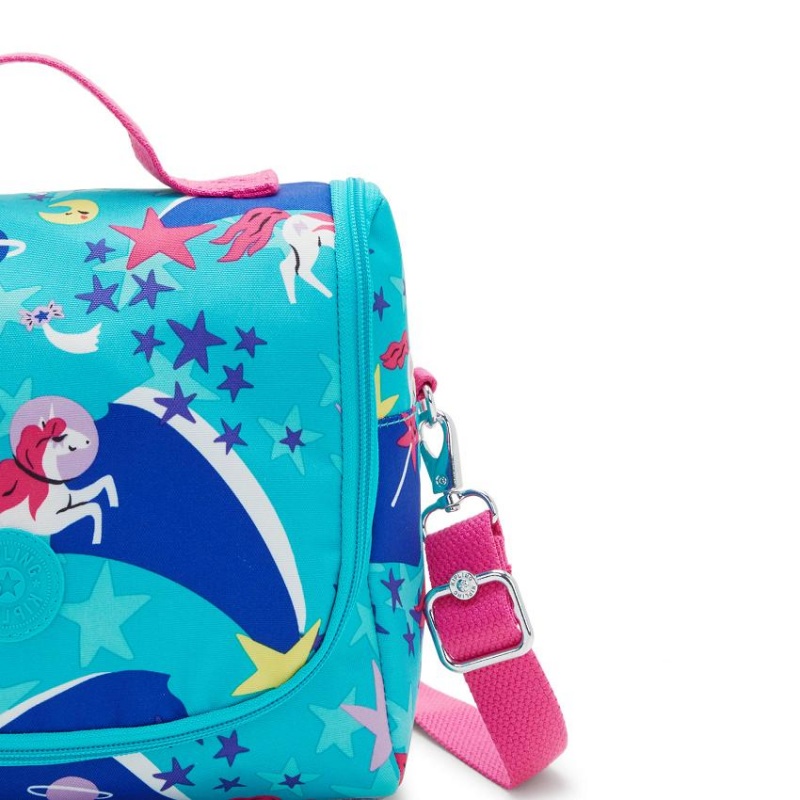 Turquoise Kipling New Kichirou Lunch Bags | UAE-K2121F