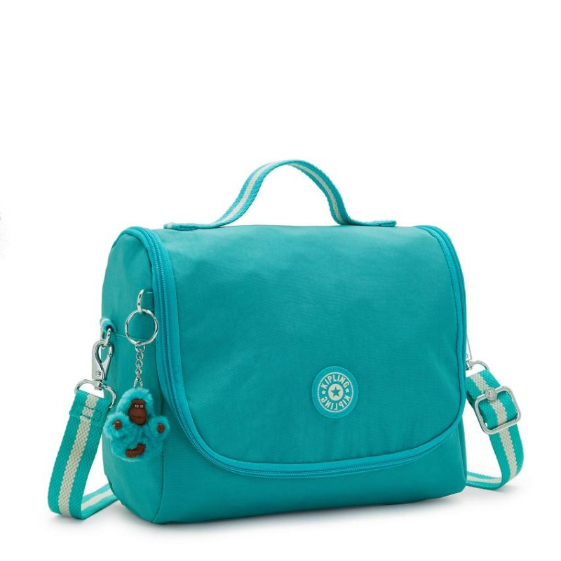 Turquoise Kipling New Kichirou Lunch Bags | UAE-K2127Q