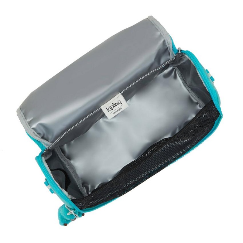 Turquoise Kipling New Kichirou Lunch Bags | UAE-K2127Q