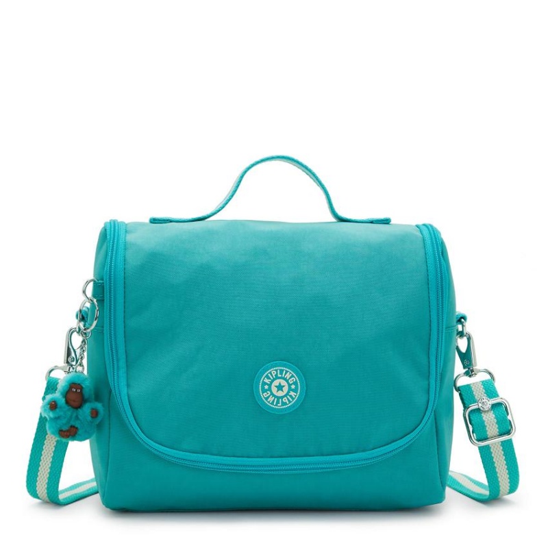 Turquoise Kipling New Kichirou Lunch Bags | UAE-K2127Q