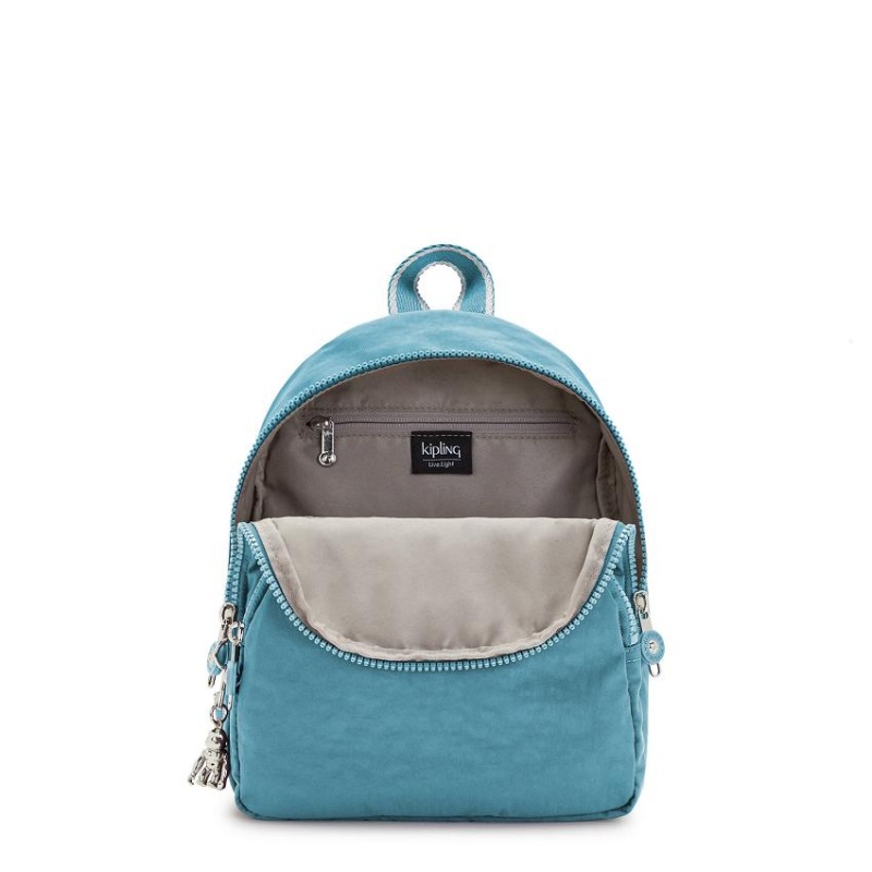 Turquoise Kipling Paola Fashion Backpacks | UAE-K1303S