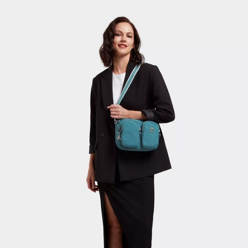 Turquoise Kipling Patti Crossbody Bags | UAE-K1664B