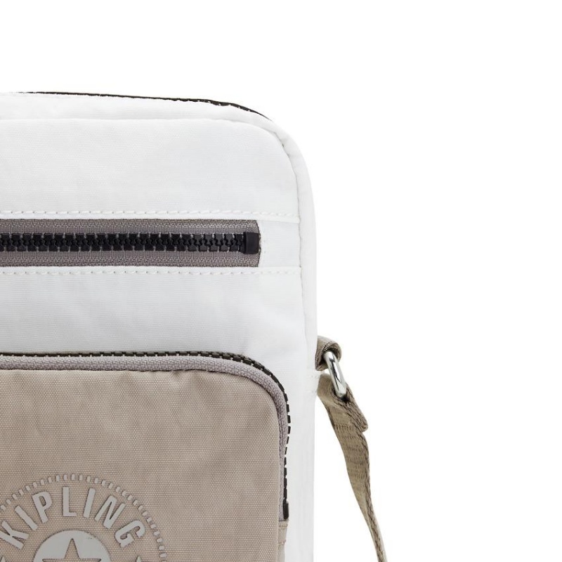 White Grey Kipling Gunne Crossbody Bags | UAE-K1613H