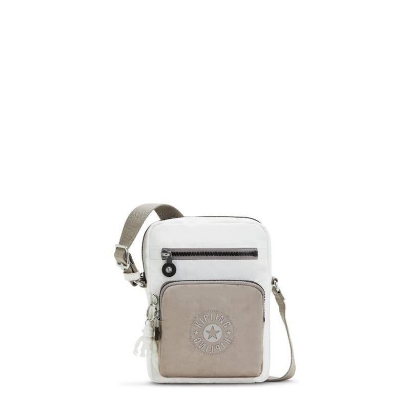 White Grey Kipling Gunne Crossbody Bags | UAE-K1613H