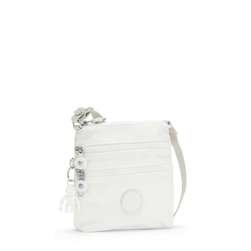 White Kipling Alvar Extra Small Crossbody Bags | UAE-K1500Y