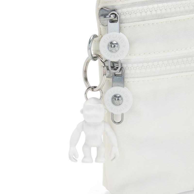 White Kipling Alvar Extra Small Crossbody Bags | UAE-K1500Y