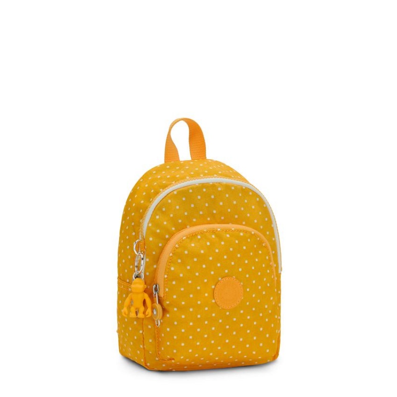 Yellow Kipling Curtis Compact Fashion Backpacks | UAE-K1240P