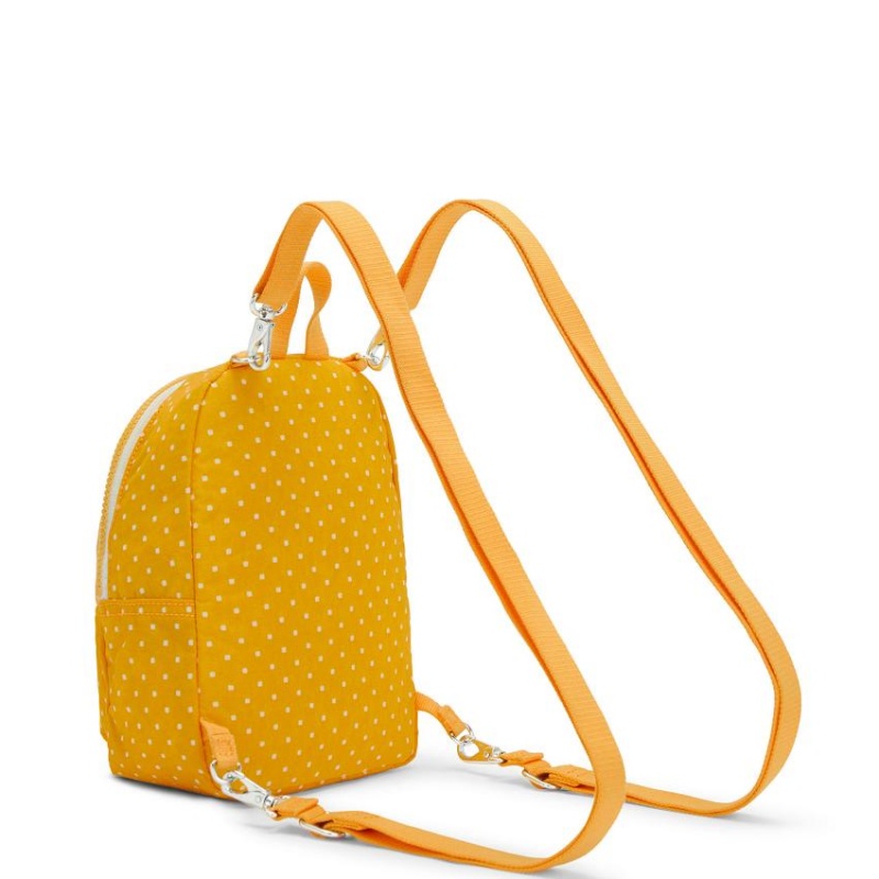 Yellow Kipling Curtis Compact Fashion Backpacks | UAE-K1240P