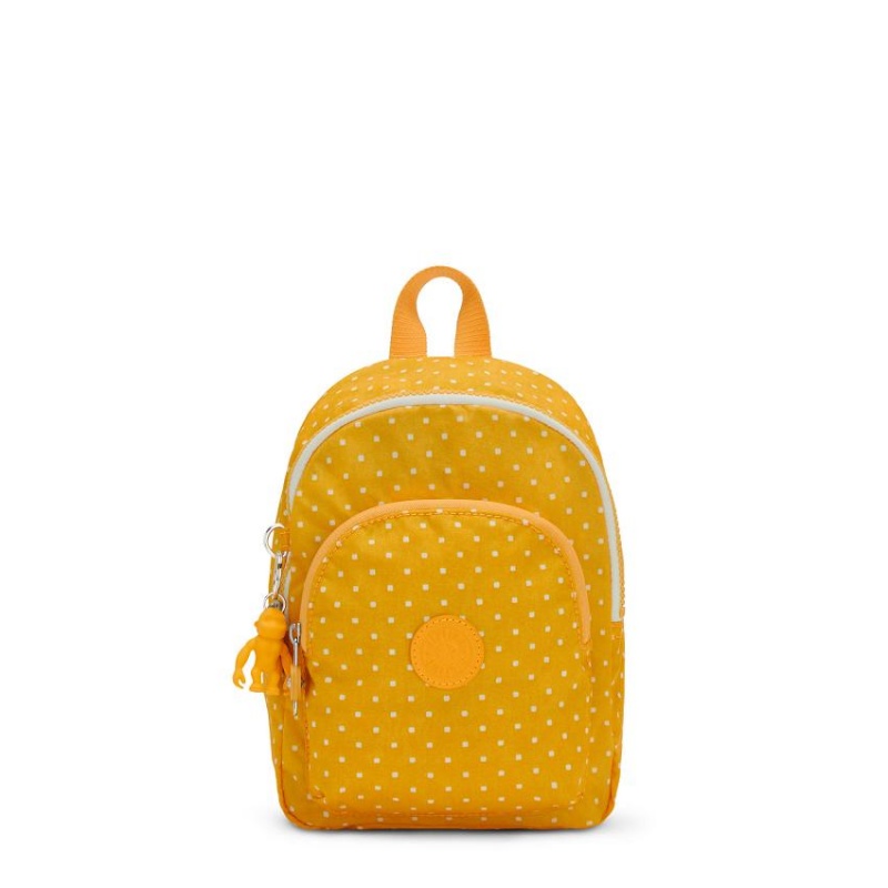 Yellow Kipling Curtis Compact Fashion Backpacks | UAE-K1240P