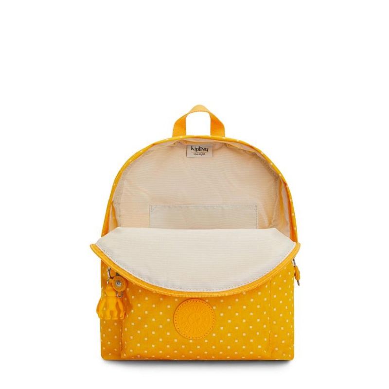 Yellow Kipling Reposa Fashion Backpacks | UAE-K1307K