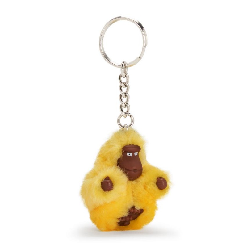 Yellow Kipling Sven Extra Small Keychains | UAE-K1043K