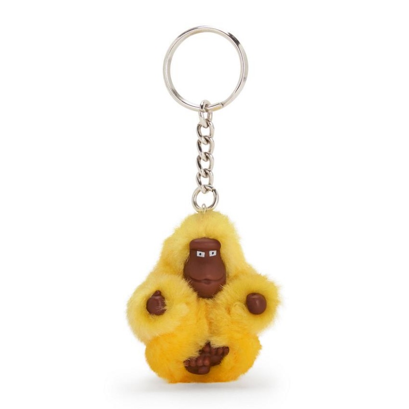 Yellow Kipling Sven Extra Small Keychains | UAE-K1043K