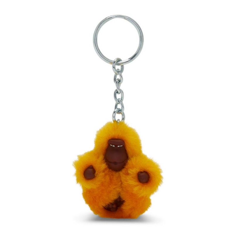 Yellow Kipling Sven Extra Small Keychains | UAE-K1051N