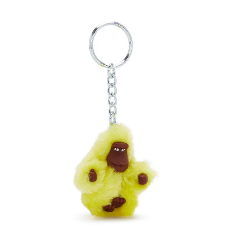 Yellow Kipling Sven Extra Small Keychains | UAE-K1072J