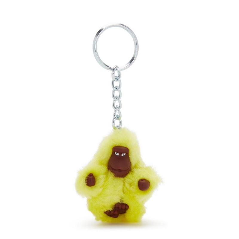 Yellow Kipling Sven Extra Small Keychains | UAE-K1072J